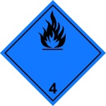 4.3 substances which  in contact with water emit flammable gases